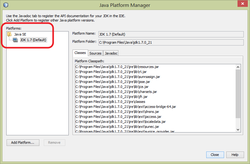 how to switch java ide on netbeans
